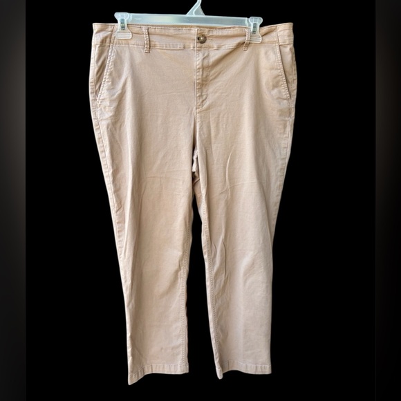 LOFT Pants - LOFT Monroe Slim Khaki Pants Size 16 Business Casual